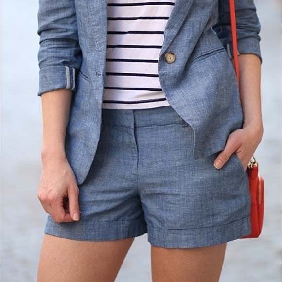 LOFT Pants - Chambray Shorts
